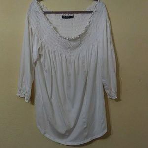 NWOT Lush Plus Size 3X Ralph Lauren Boho Blouse